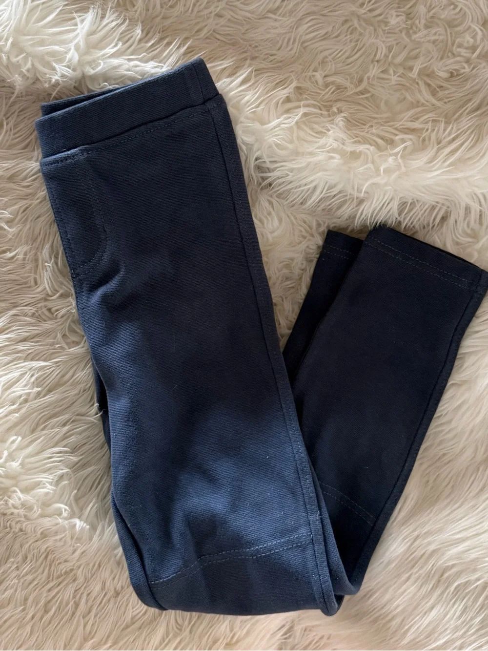 Navy Girls Leggings